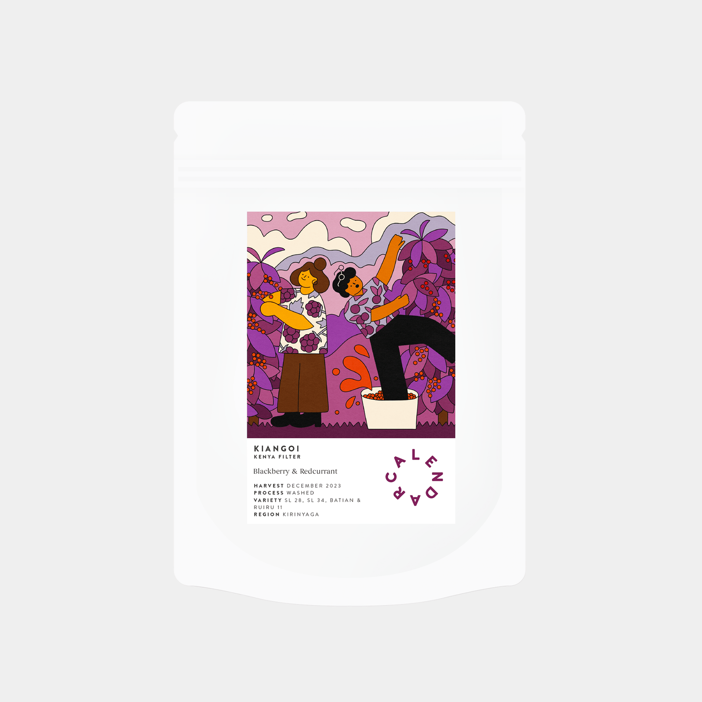 Kenya Kirinyaga - Calendar Coffee Roasters - Beans.ie