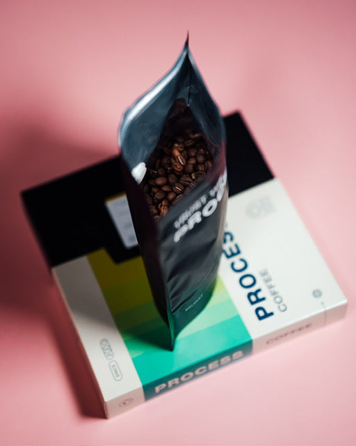 Process Coffee Bag Open